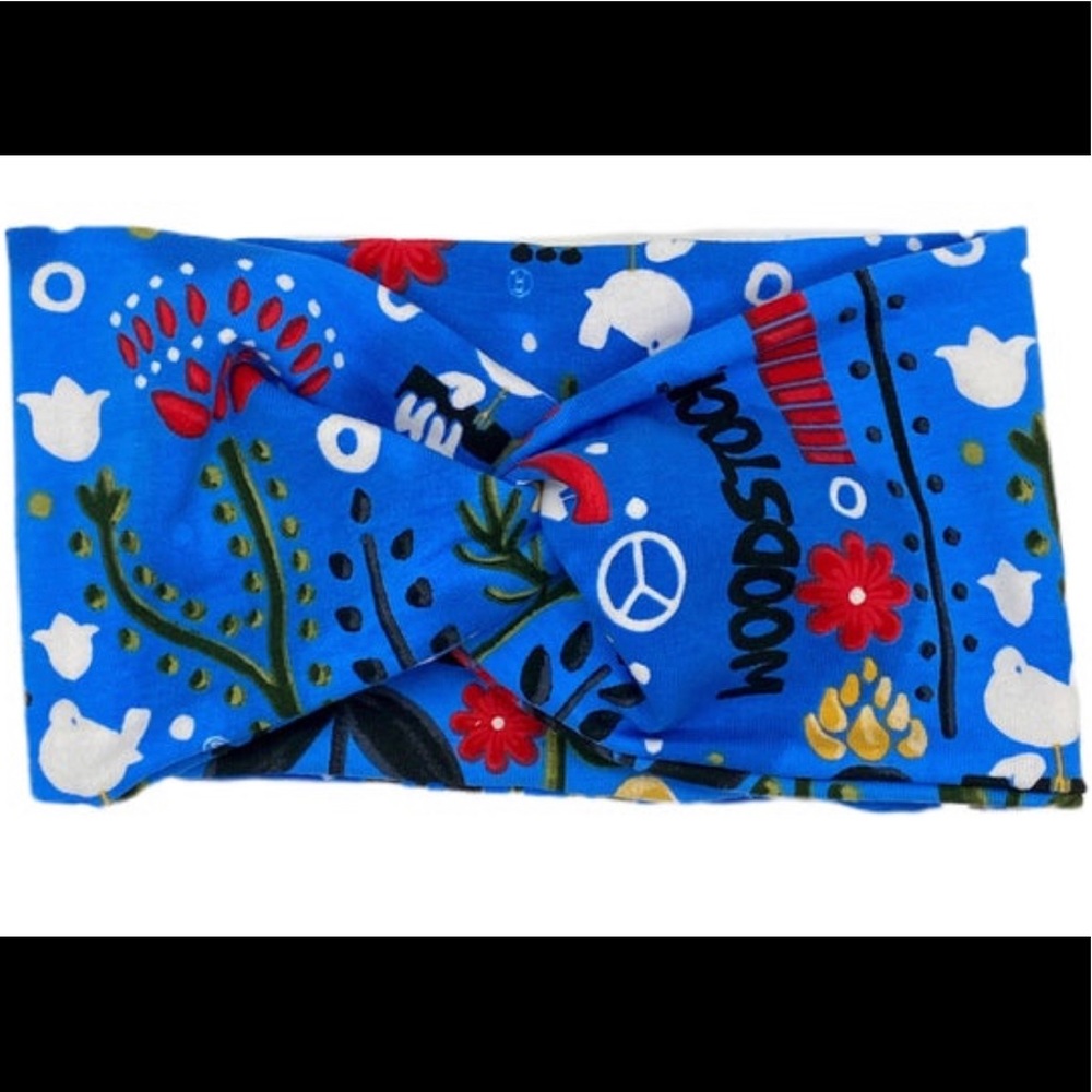 WoodStock Faux Knotted Turban Headband